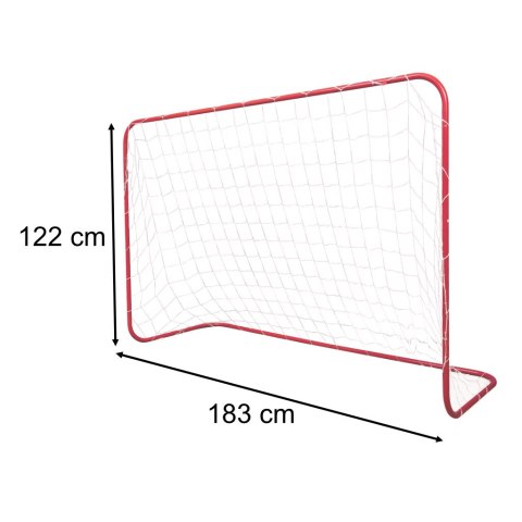 Bramka piłkarska do piłki nożnej dla dzieci treningowa 183 x 122 x 61 cm Kik Sp. z o. o. Sp. k.