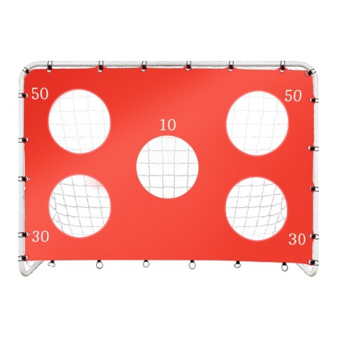 Bramka piłkarska do piłki nożnej dla dzieci treningowa 2w1 + mata celności 215 x 153 x 76 cm Kik Sp. z o. o. Sp. k.