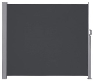 Markiza boczna tarasowa LUARO parawan zwijany 180 x 400 cm szary Kik Sp. z o. o. Sp. k.