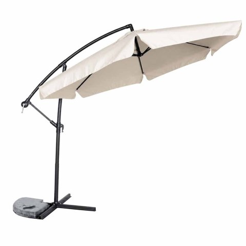 Parasol ogrodowy LUARO duży składany z wysięgnikiem 290cm beżowy Kik Sp. z o. o. Sp. k.