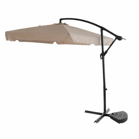 Parasol ogrodowy LUARO duży składany z wysięgnikiem 290cm beżowy Kik Sp. z o. o. Sp. k.