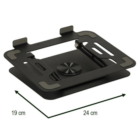 Podstawka pod laptopa regulowana 360° stolik pod laptopa ergonomiczny Kik Sp. z o. o. Sp. k.