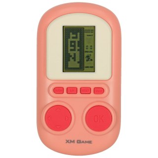 Gra elektroniczna zręcznościowa mini konsola przenośna kieszonkowa różowa Kik Sp. z o. o. Sp. k.