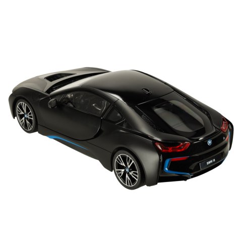 Samochód zdalnie sterowany Rastar 71010 BMW i8 1:14 otwierane drzwi czarny Kik Sp. z o. o. Sp. k.