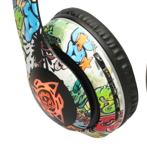 Słuchawki bezprzewodowe nauszne Bluetooth RGB Gaming Sport 200mAh Kik Sp. z o. o. Sp. k.
