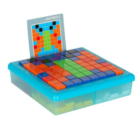 Układanka kreatywna logiczna klocki puzzle mozaika 175 elementów Kik Sp. z o. o. Sp. k.
