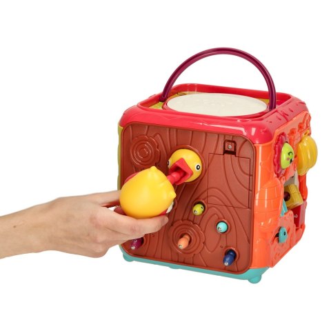 Kostka edukacyjna interaktywna pianinko robaczki 6w1 Bibi-inn Kik Sp. z o. o. Sp. k.