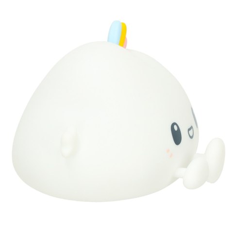 Lampka nocna dla dzieci silikonowa dotykowa miękka LED biała RGB chmurka Kik Sp. z o. o. Sp. k.