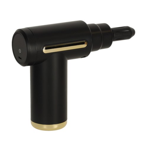 Pistolet do masażu masażer do pleców ciała LED 4w1 czarny Kik Sp. z o. o. Sp. k.