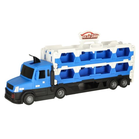 TIR Laweta samochód transporter pojazd składany XXL 10 aut niebieski Kik Sp. z o. o. Sp. k.