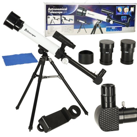 Teleskop astronomiczny luneta obserwacyjna dla dzieci ze statywem 30x 60x Kik Sp. z o. o. Sp. k.