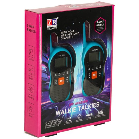 Walkie Talkie krótkofalówki dla dzieci zasięg 3km zestaw 2 szt. Kik Sp. z o. o. Sp. k.