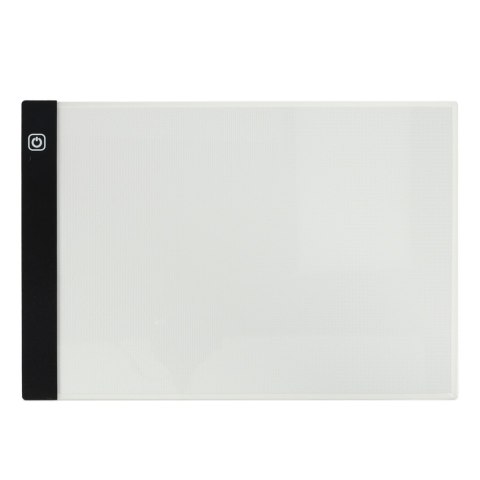 Deska kreślarska tablica tablet graficzny kalka do rysowania podświetlana LED A4 Kik Sp. z o. o. Sp. k.