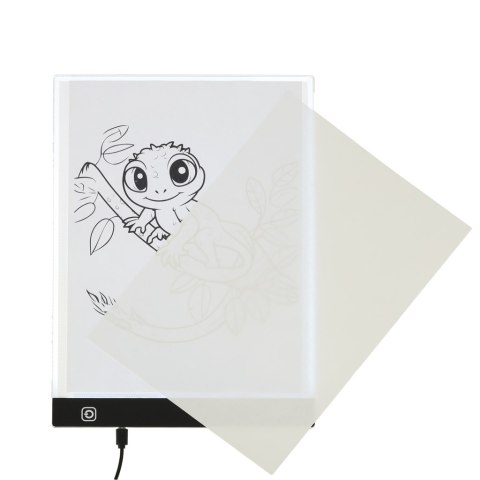 Deska kreślarska tablica tablet graficzny kalka do rysowania podświetlana LED A4 Kik Sp. z o. o. Sp. k.