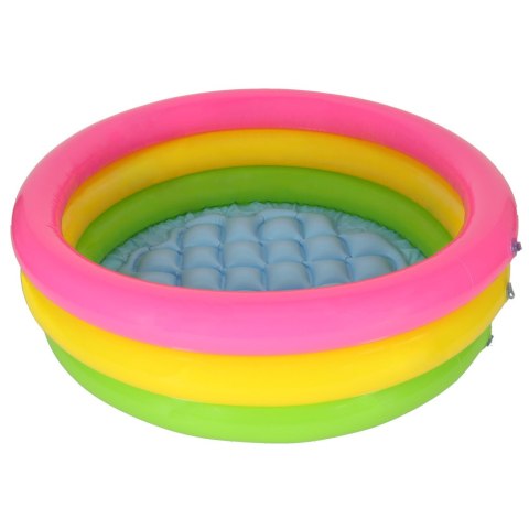 INTEX 57107 Basen ogrodowy dmuchany dla dzieci tęczowy Kik Sp. z o. o. Sp. k.