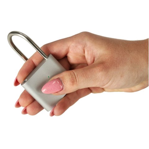 Kłódka zamek elektroniczny na odcisk palca wodoodporny inteligentny USB Kik Sp. z o. o. Sp. k.