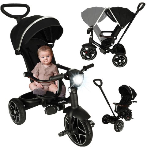 Rowerek trójkołowy TRIKE FIX Elite 2w1 rower spacerówka 6w1 czarny Kik Sp. z o. o. Sp. k.
