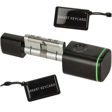 Zamek elektroniczny SMART wkładka inteligentna do drzwi odcisk palca bluetooth Kik Sp. z o. o. Sp. k.