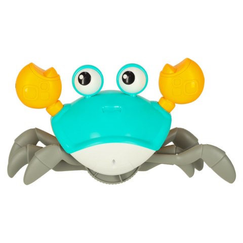 Krab uciekający pełzający czujnik interaktywna akumulator USB zielony Kik Sp. z o. o. Sp. k.