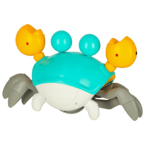Krab uciekający pełzający czujnik interaktywna akumulator USB zielony Kik Sp. z o. o. Sp. k.