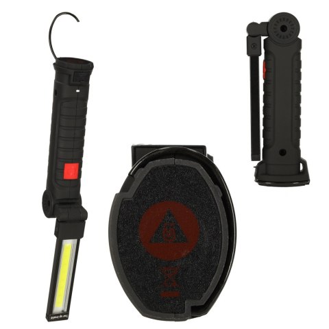 Latarka warsztatowa USB COB magnes akumulator Kik Sp. z o. o. Sp. k.