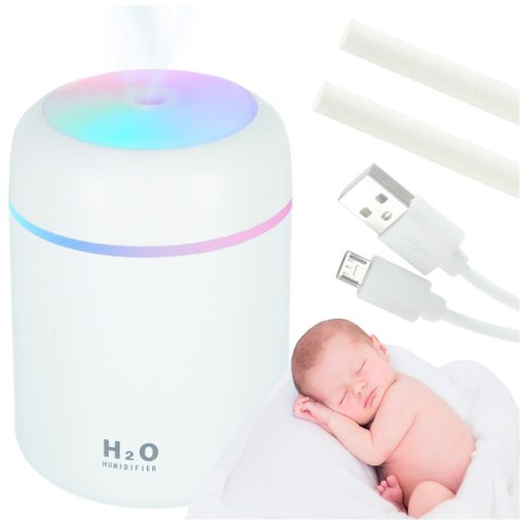 Nawilżacz powietrza mini USB RGB 2 tryby Kik Sp. z o. o. Sp. k.