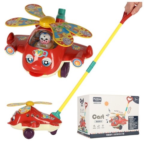 Pchacz na kiju samolot helikopter z dźwiękiem Kik Sp. z o. o. Sp. k.