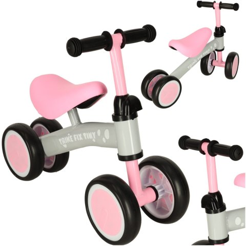 Rowerek biegowy Trike Fix Tiny rower jeździk różowy Kik Sp. z o. o. Sp. k.