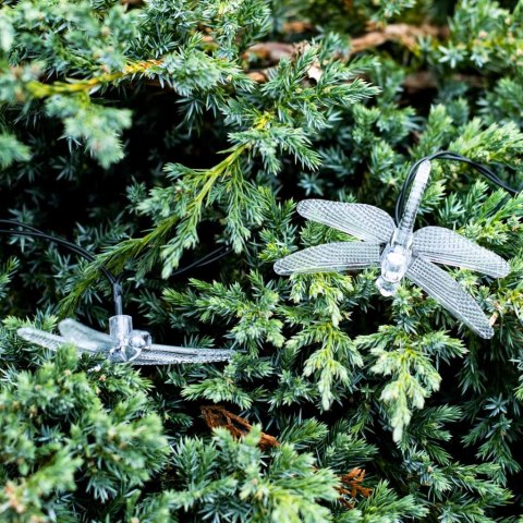 Lampki ogrodowe solarne ważki 6,5m 30LED multikolor Kik Sp. z o. o. Sp. k.