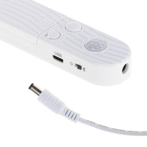 Taśma LED na baterie USB czujnik ruchu 2M zimny biały Kik Sp. z o. o. Sp. k.