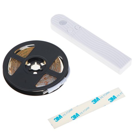 Taśma LED na baterie USB czujnik ruchu 2M zimny biały Kik Sp. z o. o. Sp. k.