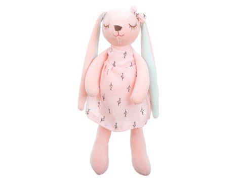 Maskotka pluszowa królik różowy 35cm Kik Sp. z o. o. Sp. k.