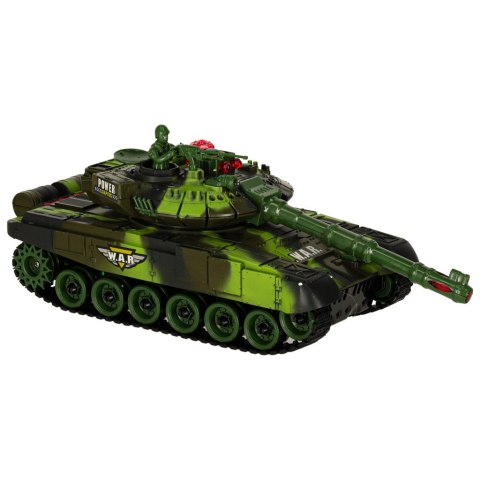 Czołg zdalnie sterowany na pilota RC War Tank 9993 2.4 GHz kamuflaż leśny Kik Sp. z o. o. Sp. k.