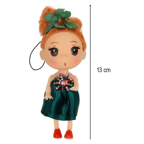 Lalka lalki do domku dla lalek 3 dziewczynki + 1 chłopczyk zestaw 4szt. 12cm Kik Sp. z o. o. Sp. k.