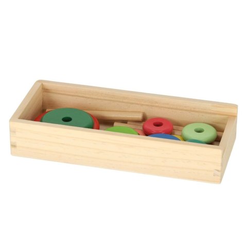 Piramida drewniana z podstawą wieża sorter Kik Sp. z o. o. Sp. k.