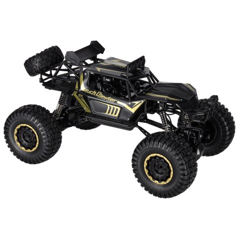 Samochód zdalnie sterowany 2,4GHz 1:8 51cm metal czarny Kik Sp. z o. o. Sp. k.