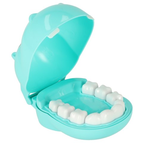Dentysta zestaw lekarski hipopotam niebieski Kik Sp. z o. o. Sp. k.