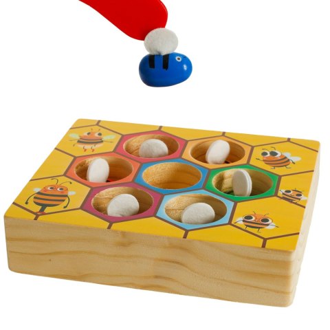 Gra edukacyjna plaster miodu pszczółki montessori Kik Sp. z o. o. Sp. k.