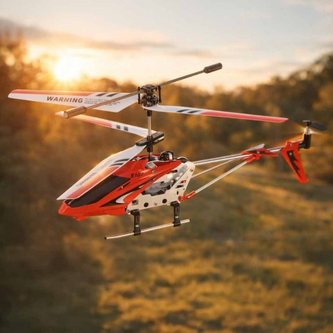 Helikopter zdalnie sterowany na pilota RC SYMA S107G czerwony Kik Sp. z o. o. Sp. k.