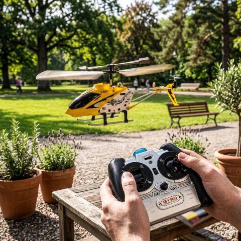 Helikopter zdalnie sterowany na pilota RC SYMA S107G żółty Kik Sp. z o. o. Sp. k.