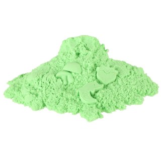Piasek sensoryczny dla dzieci 1kg w woreczku zielony Kik Sp. z o. o. Sp. k.