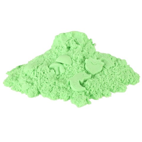 Piasek sensoryczny dla dzieci 1kg w woreczku zielony Kik Sp. z o. o. Sp. k.