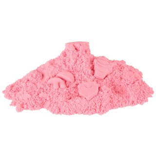 Piasek sensoryczny dla dzieci 1kg w woreczku różowy Kik Sp. z o. o. Sp. k.