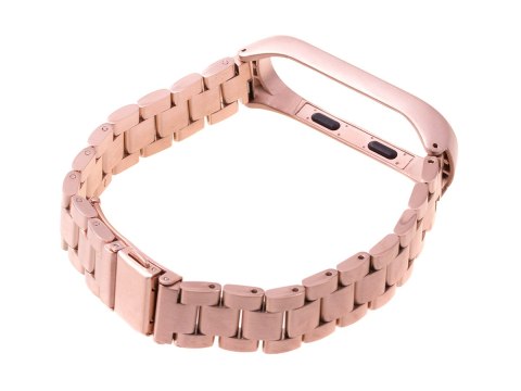 Pasek opaska Xiaomi Mi Band 3/ Xiaomi Mi Band 4 - rose gold HaloFuture