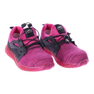 Buty BHP robocze "41" / 26,4 cm - różowe HaloFuture