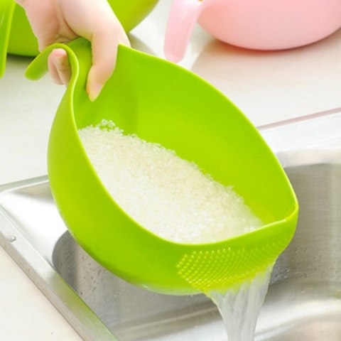 Drobny durszlak 8.5cm x 22cm - zielony HaloFuture