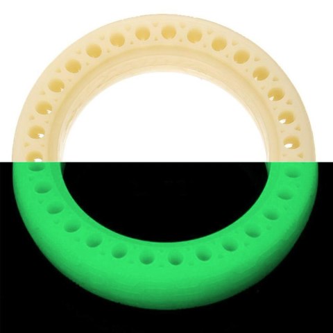 Opona bezdętkowa pełna pneumatyczna 8.5 Hulajnoga Xiaomi M365 /Pro Fluorescencyjna - zielona HaloFuture