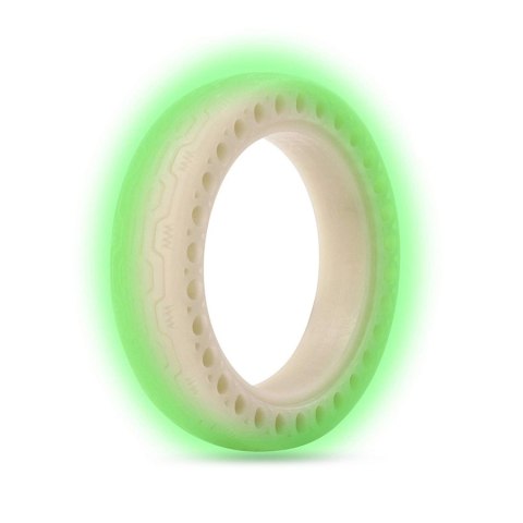 Opona bezdętkowa pełna pneumatyczna 8.5 Hulajnoga Xiaomi M365 /Pro Fluorescencyjna - zielona HaloFuture