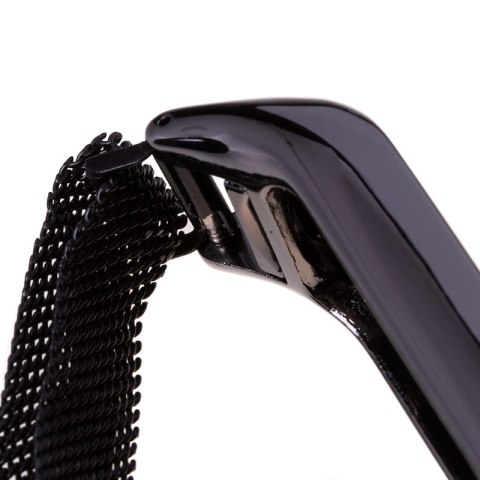 Pasek opaska Xiaomi Mi Band 5 Magnes - czarny HaloFuture