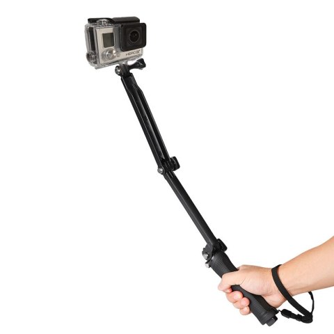 Statyw Monopod łamany do kamerki sportowej GoPro 3-Way - czarny HaloFuture